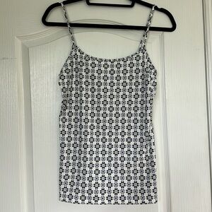 Loft Floral Spaghetti Strap Tank medium